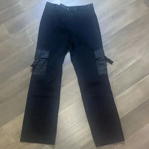 Y2K cotton and satin cargos